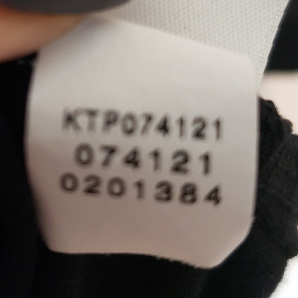 J.Jill Dress Size XL Mini Popover Black Rayon Tencel Breatheable Semi-Sheer - Picture 12 of 13